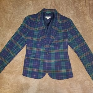 Plaid Blazer